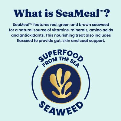 Show full view: Solid Gold SeaMeal Mousse Lickable Squeeze Tuna Skin & Coat Digestive & Immune Health Cat Treats, 4 count slide 5 of 12