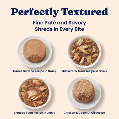 Show full view: Solid Gold Feline Favorites Variety Pack Grain-Free Wet Cat Food, 3-oz can, case of 12 slide 6 of 10