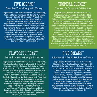 Show full view: Solid Gold Feline Favorites Variety Pack Grain-Free Wet Cat Food, 3-oz can, case of 12 slide 6 of 9