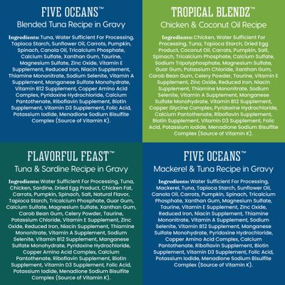 Show full view: Solid Gold Feline Favorites Variety Pack Grain-Free Wet Cat Food, 3-oz can, case of 12 slide 7 of 10