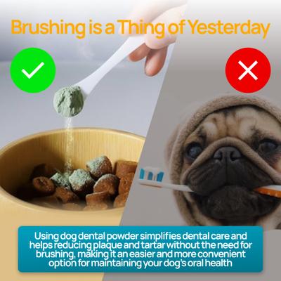 Show full view: Mr. Smiley Pug Dental Powder for Dogs, 60-g jar slide 7 of 9