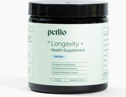 Petlio Longevity+ Chicken Flavored Powder Health Supplement for Cats, 90 scoops slide 1 of 9