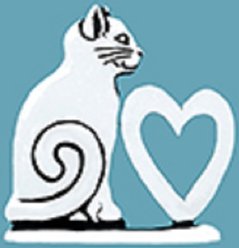 Basic Spirit Cat Tiny Plaque, Silver