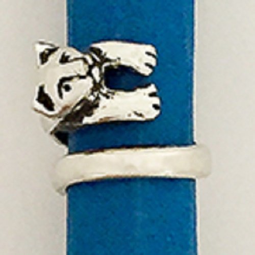 Show full view: Basic Spirit Cat Wrap Ring, Silver slide 1 of 1
