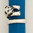 Show in main carousel: Basic Spirit Cat Wrap Ring, Silver slide 1 of 1