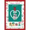 Show in main carousel: Basic Spirit Christmas Heart Cats Animal Welfare Ornament, Silver slide 1 of 1