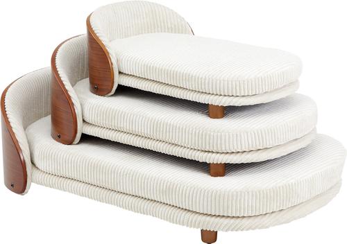 Show full view: KZLAA Luxury Solid Wood Dog Bed with Legs, Medium slide 9 of 9