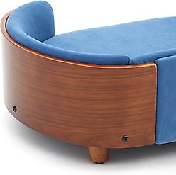 KZLAA Luxury Solid Wood Dog Bed with Legs & Bent Wood Back, Large slide 2 of 8