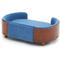 Show in main carousel: KZLAA Luxury Solid Wood Dog Bed with Legs & Bent Wood Back, Small slide 4 of 8