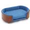 Show in main carousel: KZLAA Luxury Solid Wood Dog Bed with Legs & Bent Wood Back, Small slide 3 of 8