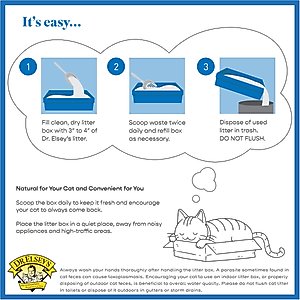 Dr. Elsey's Ultra Unscented Clumping Clay Cat Litter, 40-lb bag