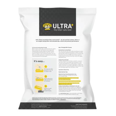 Show full view: Dr. Elsey's Ultra+ Clumping Clay Cat Litter, 40-lb bag slide 3 of 9