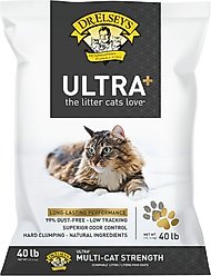 Dr. Elsey's Ultra+ Clumping Clay Cat Litter, 40-lb bag