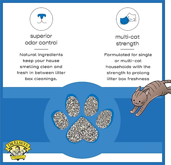 Dr. Elsey's Ultra Unscented Clumping Clay Cat Litter