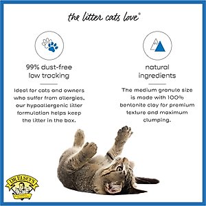 Dr. Elsey's Ultra Unscented Clumping Clay Cat Litter, 40-lb bag