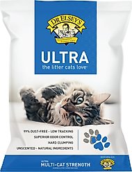 Dr. Elsey's Ultra Unscented Clumping Clay Cat Litter, 20-lb bag
