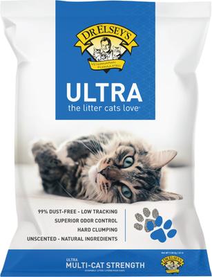 Dr. Elsey's Ultra Unscented Clumping Clay Cat Litter