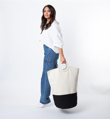 Show full view: CB Station Personalized Laundry Hamper, Navy, Cat slide 4 of 4