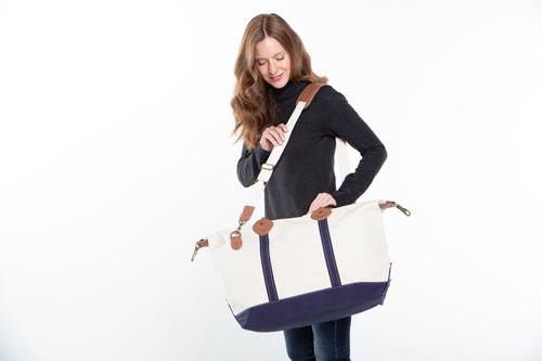 Show full view: CB Station Personalized Weekender Bag, Navy slide 4 of 8