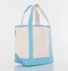 CB Station Personalized Handy Open Tote Bag, Baby Blue slide 2 of 2