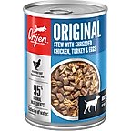 ORIJEN Real Meat Shreds Original Stew Wet Dog Food, 12.8-oz can, case of 12