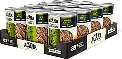 ACANA Premium Chunks Pork in Bone Broth Grain-Free Wet Dog Food, 12.8-oz can, case of 12 slide 2 of 8