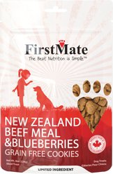 Firstmate Beef with Blueberry Crunchy Dog Treats, 8-oz bag