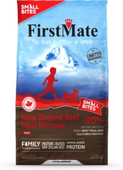 Firstmate Small Bites Limited Ingredient Diet Grain-Free New Zealand Beef Dry Dog Food, 12-lb bag