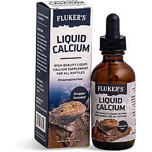 Fluker's Liquid Calcium Reptile Supplement, 1.7-oz jar