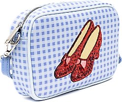 Buckle-Down Wizard of Oz Dorothy Sequined Ruby Slippers with Toto Dog Walking Bag slide 2 of 6