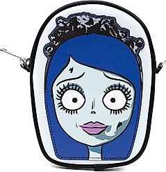 Buckle-Down Corpse Bride Emily Face Dog Walking Bag