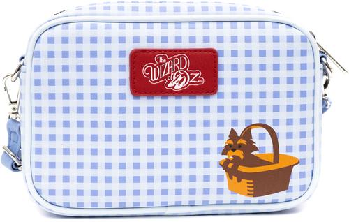 Show full view: Buckle-Down Wizard of Oz Dorothy Sequined Ruby Slippers with Toto Dog Walking Bag slide 3 of 6