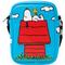 Show in main carousel: Buckle-Down Peanuts The Secret of Life Snoopy & Woodstock Dog House Dog Walking Bag slide 1 of 5