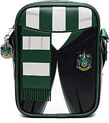 Buckle-Down Harry Potter Hogwarts School Slytherin Uniform Dog Walking Bag