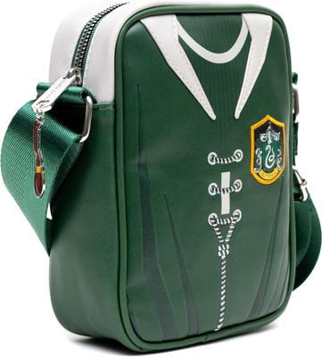 Show full view: Buckle-Down Harry Potter Hogwarts Slytherin Quidditch Uniform Dog Walking Bag slide 2 of 6