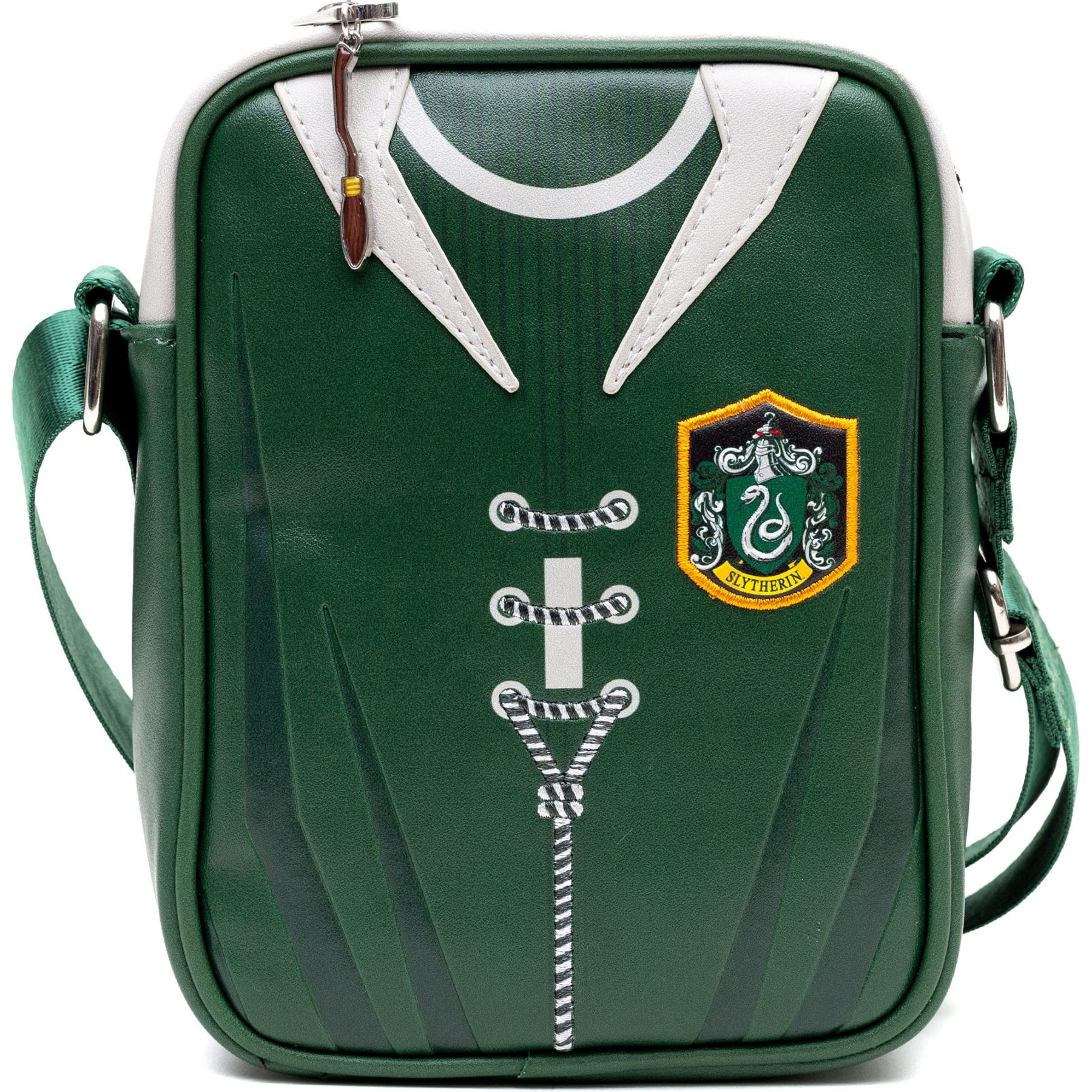 Buckle-Down Harry Potter Hogwarts Slytherin Quidditch Uniform Dog Walking Bag