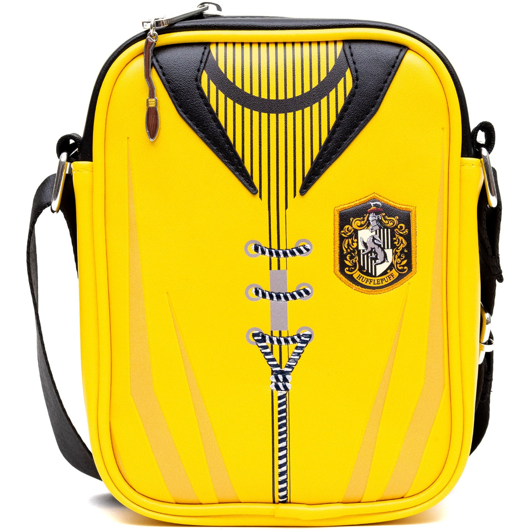 Buckle-Down Harry Potter Hogwarts Hufflepuff Quidditch Uniform Dog Walking Bag