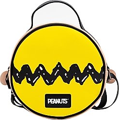 Buckle-Down Peanuts Charlie Brown Smiling Face Dog Walking Bag slide 2 of 5
