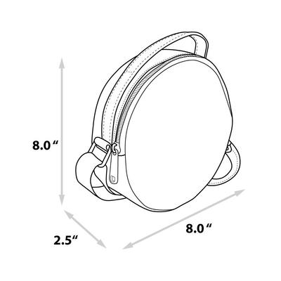 Show full view: Buckle-Down Peanuts Charlie Brown Smiling Face Dog Walking Bag slide 5 of 6