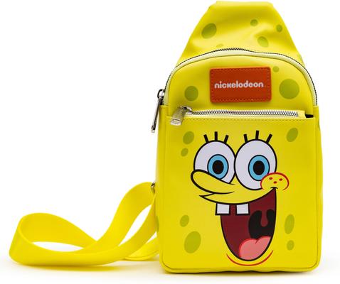 Show full view: Buckle-Down Nickelodeon SpongeBob SquarePants Smiling Face Dog Walking Bag slide 2 of 7