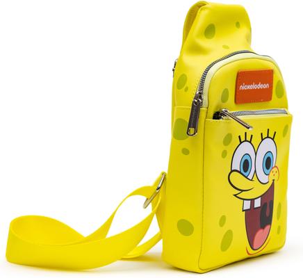 Show full view: Buckle-Down Nickelodeon SpongeBob SquarePants Smiling Face Dog Walking Bag slide 3 of 7
