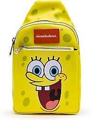 Buckle-Down Nickelodeon SpongeBob SquarePants Smiling Face Dog Walking Bag