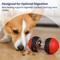 Show in main carousel: PawsPik Dual Sphere Treat-Dispensing Rolling Dog Toy, Red slide 7 of 12