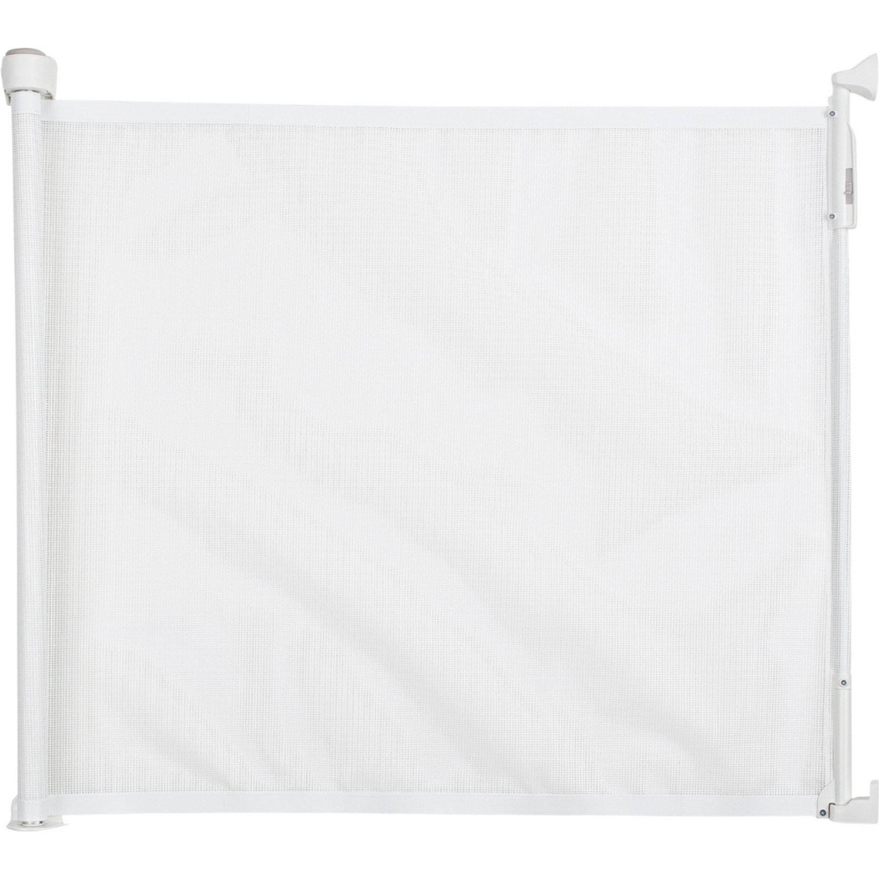 Cardinal Gates Retractable Polyester Dog Gate, White