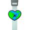 Show in main carousel: Jiby Dog Crew Earth Heart Jiby Dog Collar Accessory slide 1 of 6