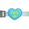 Show in main carousel: Jiby Dog Crew Cute AF Jiby Dog Collar Accessory, Blue slide 1 of 5