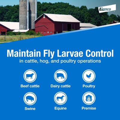 Show full view: Elanco Neporex 2 SG Fly Larvacide, 44-lb slide 2 of 5