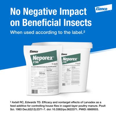 Show full view: Elanco Neporex 2 SG Fly Larvacide, 11-lb slide 5 of 8