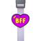 Show in main carousel: Jiby Dog Crew BFF Jiby Dog Collar Accessory, Purple slide 1 of 6