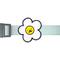 Show in main carousel: Jiby Dog Crew Daisy Jiby Dog Collar Accessory, White slide 1 of 8